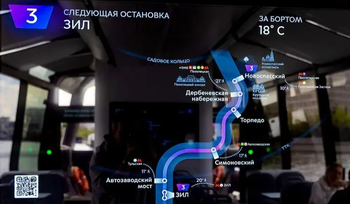 Схемы речных маршрутов в Москве изменились