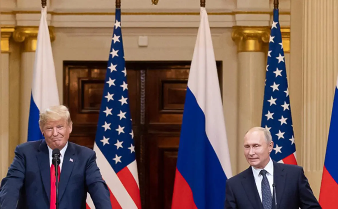 Дональд Трамп и Владимир Путин (Chris McGrath / Getty Images)