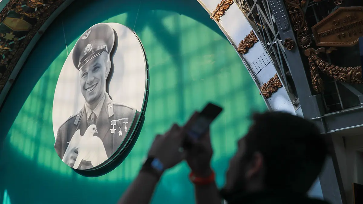 Неизвестные осквернили памятник Гагарину в Хорватии