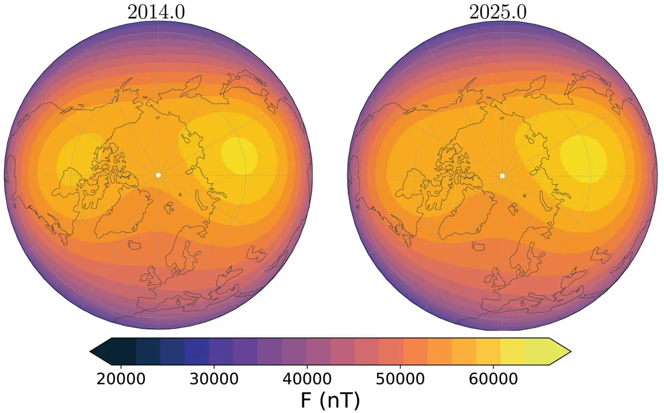 Swarm и Европейское космическое агентство сделали новые открытия в Южно-Атлантической аномалии-0