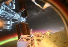 kimiya yui udivil mir snimkami siyaniya s mks i vstrechej korablya -stanural-ru-0