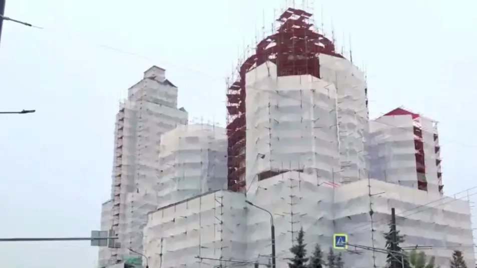 Собянин объявил о начале реставрации фасадов собора Богоявления в Елохове