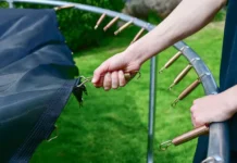 В Уфе батут на детской площадке вызвал интерес полиции и администрации v ufe batut na detskoj ploshhadke vyzval interes policzii i administraczii-stanural-ru-0