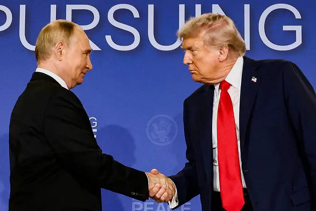 Владимир Путин и Дональд Трамп