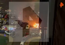 na doneczkoj ulicze v moskve sgoreli sem avtomobilej v tom chisle  aktrisy sofi arzhakovskoj-stanural-ru-0