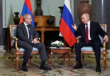 Никол Пашинян и Владимир Путин обсудили будущее Южно-Кавказской железной дороги nikol pashinyan i vladimir putin obsudili budushhee yuzhnokavkazskoj zheleznoj dorogi-stanural-ru-0