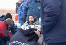 Триумфальное возвращение экипажа Союза МС-27 с МКС на Землю! triumfalnoe vozvrashhenie ekipazha soyuza ms27 s mks na zemlyu-stanural-ru-0