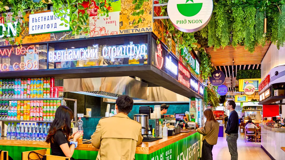 Назван топ-7 лучших фудмаркетов Москвы