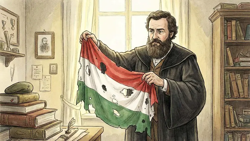 Посол Украины в Будапеште сфотографировался с дырявым флагом Венгрии