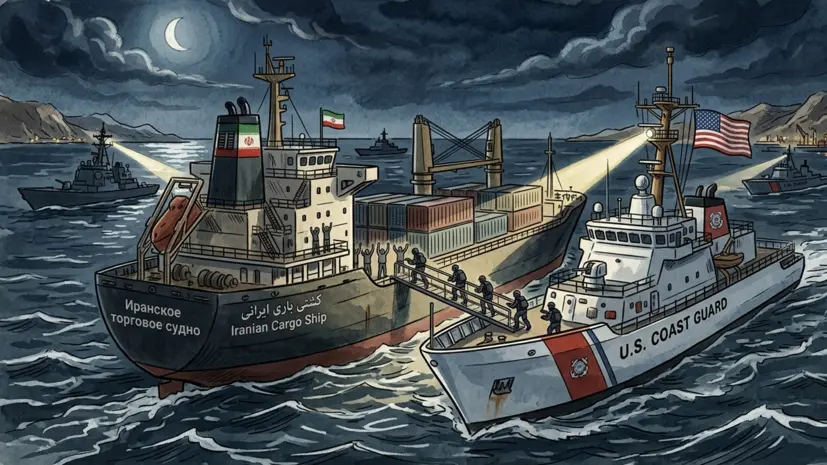 СЕНТКОМ подтвердил захват иранского торгового судна