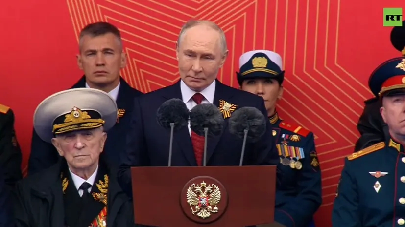 «Победа всегда была и всегда будет за нами»: Путин поздравил россиян с Днём Победы