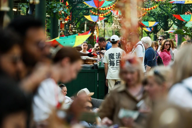 В эти выходные на Манежной площади порождается индийский фестиваль | Источник: Артем Устюжанин / MSK1.RU