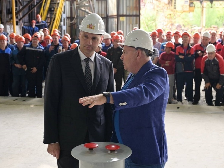 Денис Паслер заявил о новом этапе развития завода в Нижней Салде