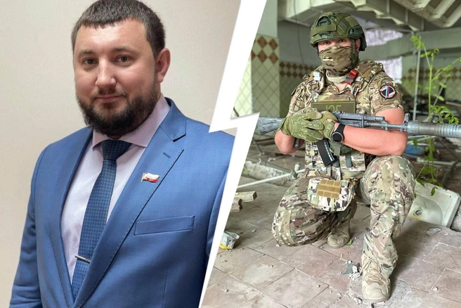 Дмитрий Хлестов подписал контракт с Минобороны и отправился в зону СВО | Источник: Муниципальный округ Царицыно, Рядовой ЮГ Z / Telegram