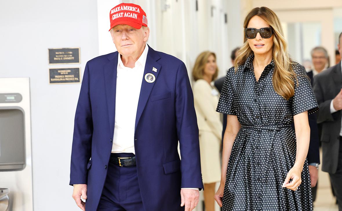 Дональд Трамп и Мелания Трамп (Chip Somodevilla / Getty Images)