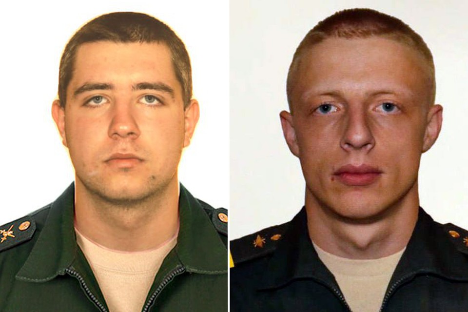 Ефрейтор Андрей Игольников и Ефрейтор Константин Кузьмин