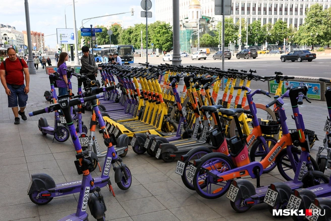 В двух российских городах полностью запретили самокаты. Рассказываем, будет ли Москва следующей | Источник: Артём Устюжанин / MSK1.RU