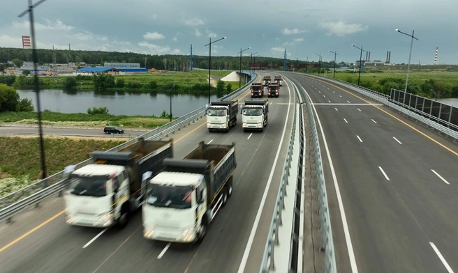 В Подмосковье открыли еще один кусок платного дублера МКАД: когда там запустят движение | Источник: Дороги и транспорт МО / T.me