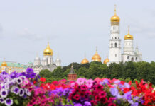 Москва открывает летние возможности для бизнеса на фестивале «Сады и цветы» Украшенные в рамках фестиваля Сады и цветы Большой Москворецкий и Третьяковский мосты