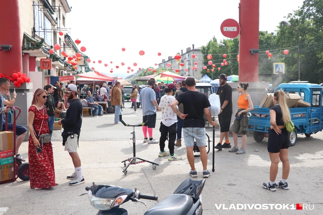 В массовых сценах снялись местные жители | Источник: Екатерина Дымова / VLADIVOSTOK1.RU