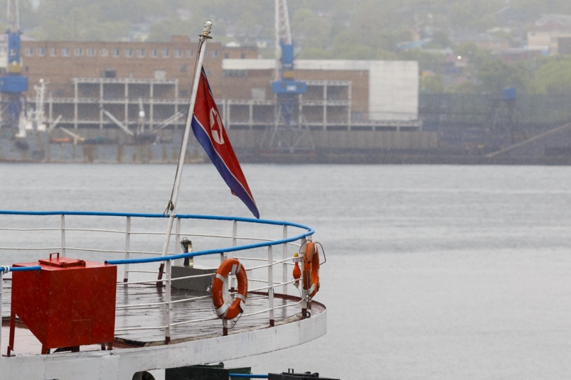 Паром из КНДР Александр Хитров, ИА PrimaMedia