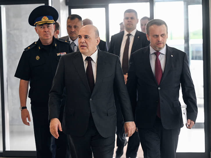 Михаил Мишустин во время рабочей поездки в Дальневосточный федеральный округ