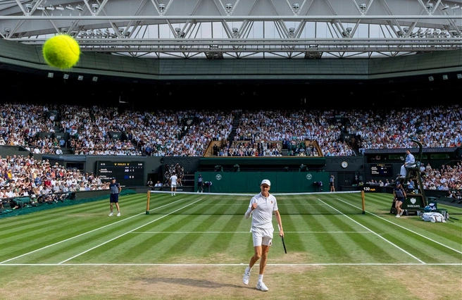 Матчи Уимблдона проходят на траве | Источник: Wimbledon.com