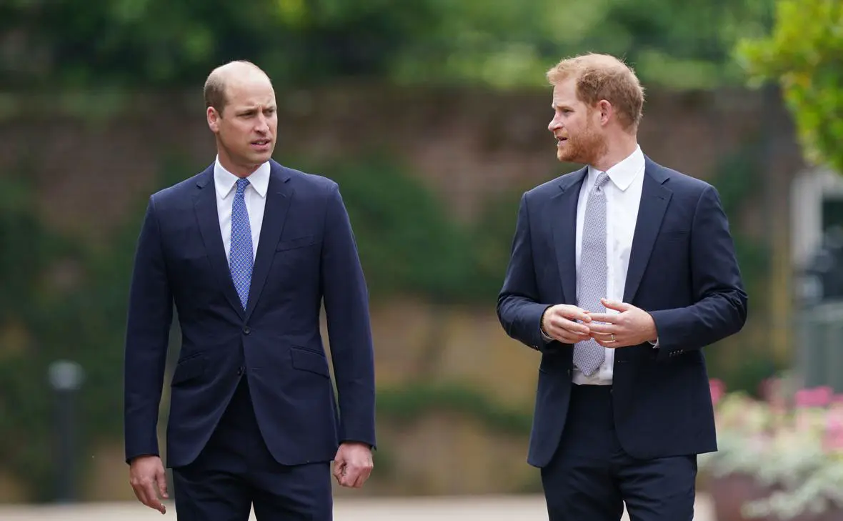 Принц Уильям и его брат Гарри (Yui Mok / Getty Images)