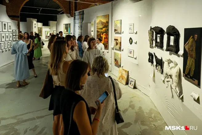 Суммы перевалили за миллион. Репортаж с открытия ярмарки молодого искусства blazar в Музее Москвы: фото и цены | Источник: Артём Устюжанин / MSK1.RU