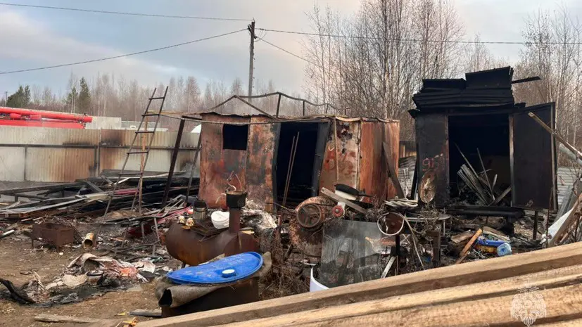 В ХМАО два человека погибли по пожаре в гараже