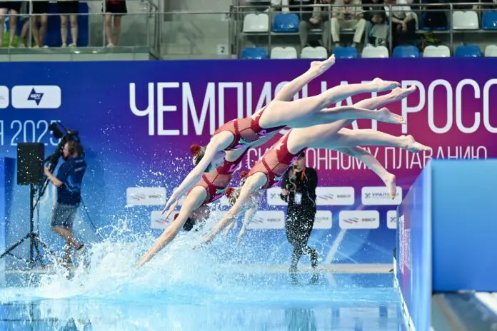 Леонид Рапопорт рассказал о турнире синхронного плавания в УрФО-0