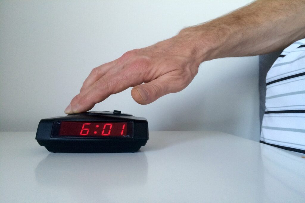 Выключения будильника