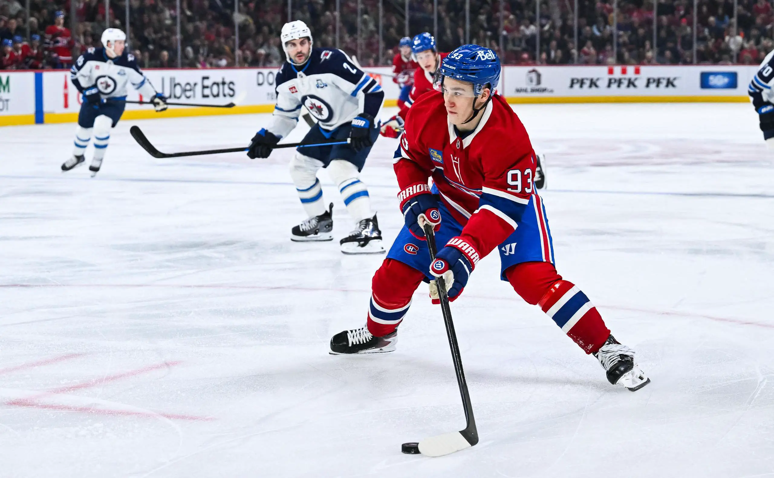 Хоккеист Монреаль Канадиенс Иван Демидов (IMAGN IMAGES via Reuters Connect)