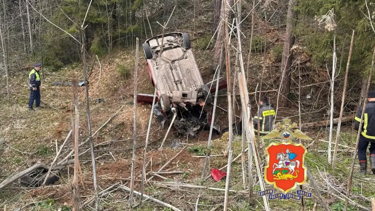 Двое детей пострадали в ДТП в Подмосковье