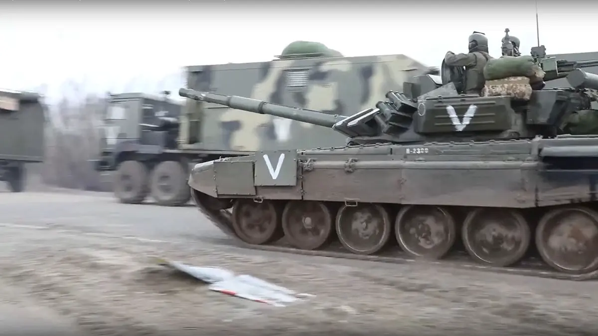 Российские военные находятся примерно в 20 километрах от Сум