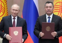 Владимир Путин и Садыр Жапаров укрепляют союз России и Кыргызстана vladimir putin i sadyr zhaparov ukreplyayut soyuz rossii i kyrgyzstana-gazetart-ru-0