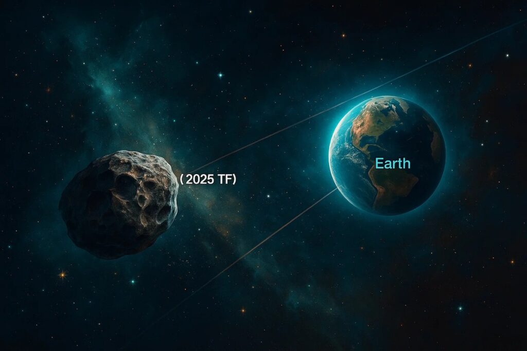 Астероид 2025 TF