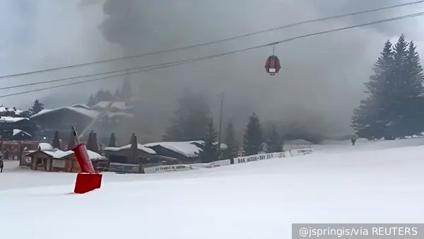 Галкин с детьми оказался среди горящих отелей в Куршевеле