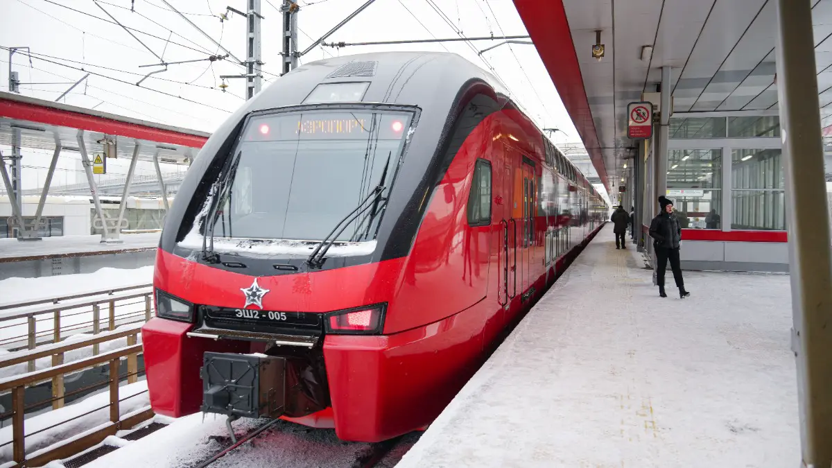 Снегопад не повлиял на график работы поездов и экспресс-автобусов Аэроэкспресс