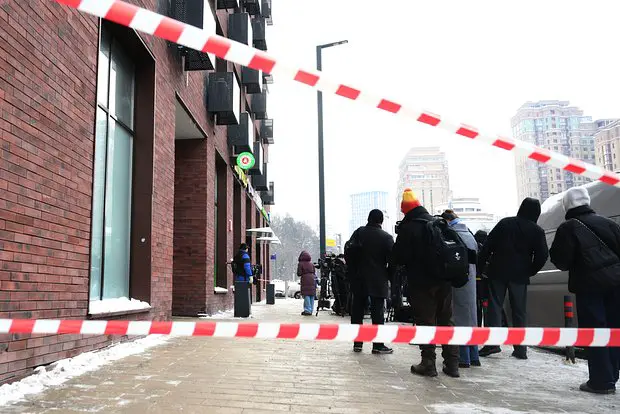 Дом, где было совершено покушение на убийство Владимира Алексеева