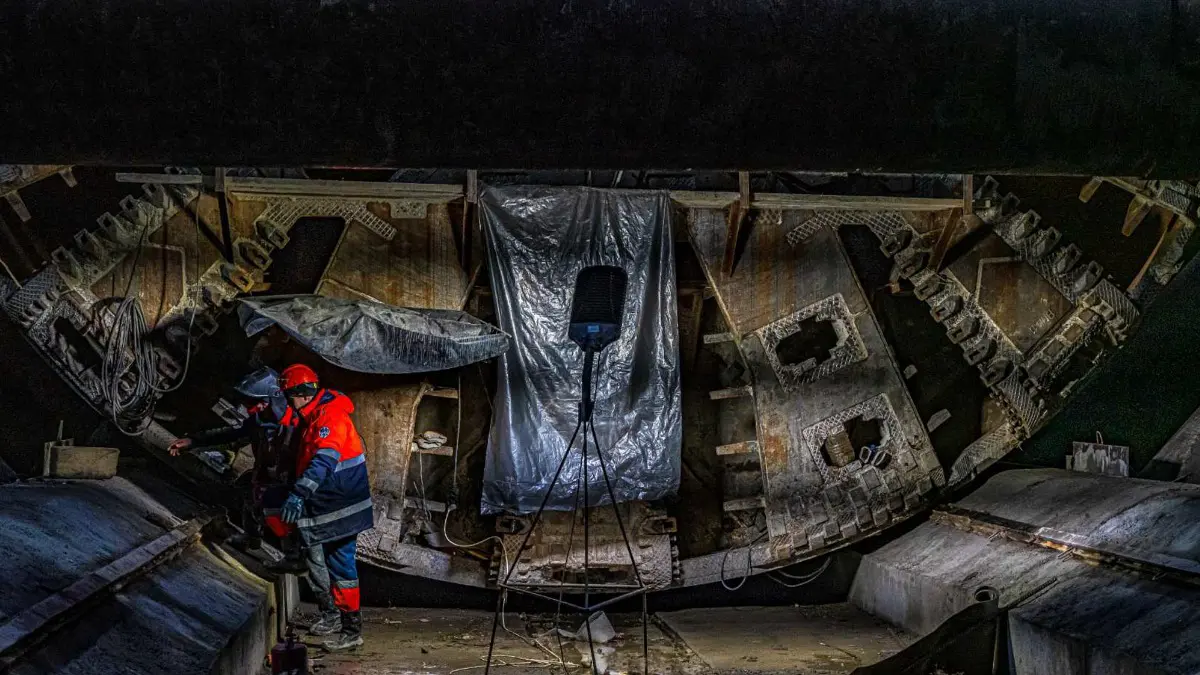 Собянин рассказал, как строится самый длинный подводный тоннель столичного метро