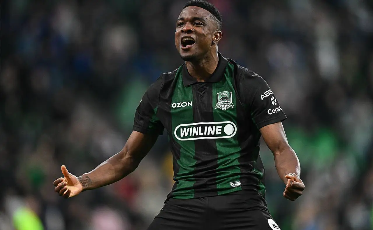 Джон Кордоба (телеграм-канал ФК «Краснодар»)