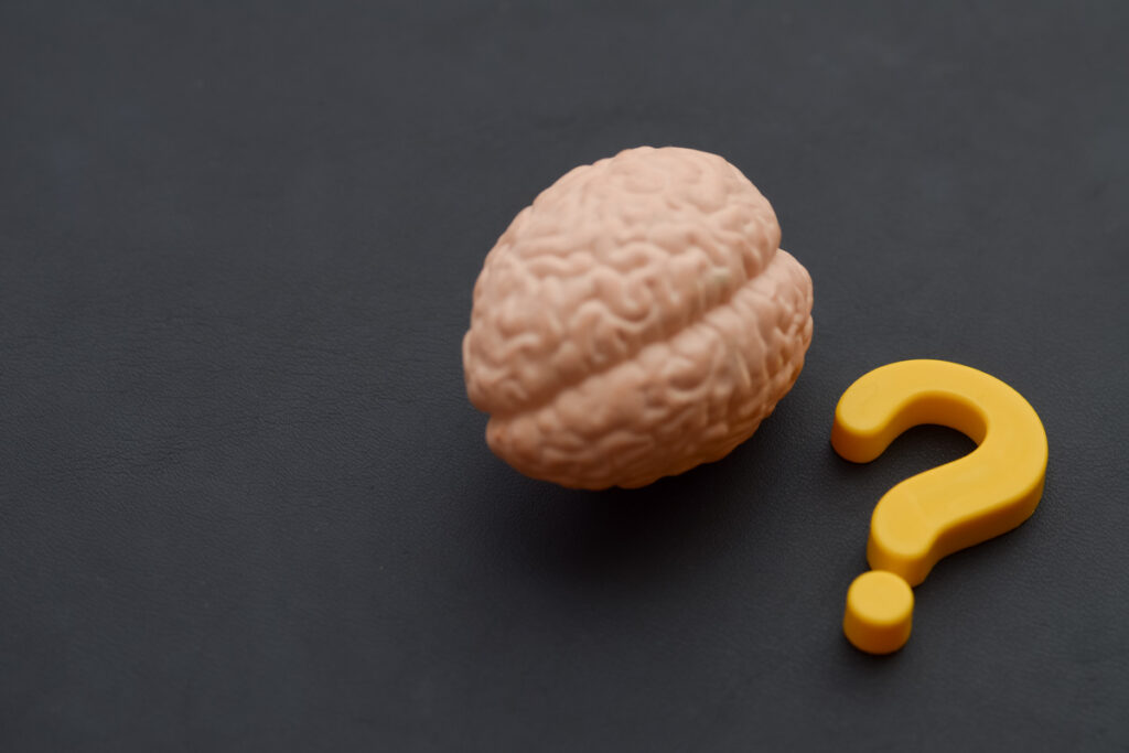 Мозг и вопросительный знак