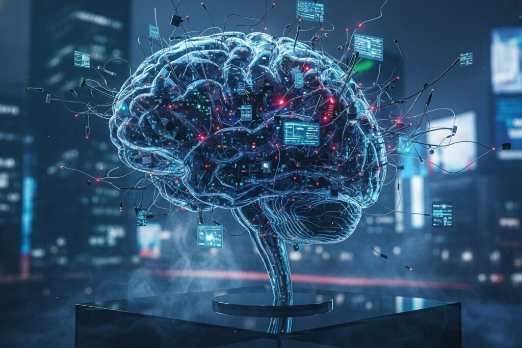 Перегруженный человеческий мозг