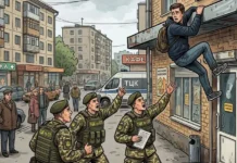 vinnicza krivoj rog muzhchiny begut ot voenkomata riskuya zhiznyu-gazetart-ru-0