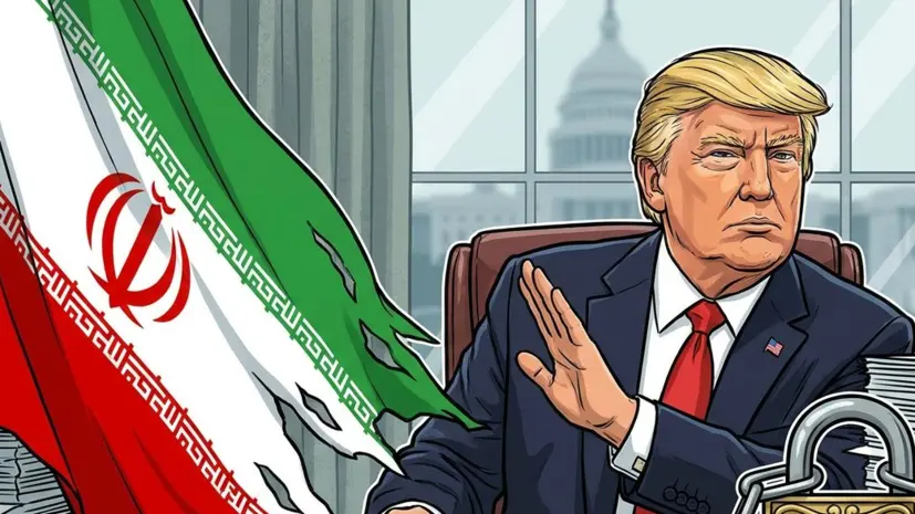 Трамп отказался снимать санкции с Ирана до заключения соглашения
