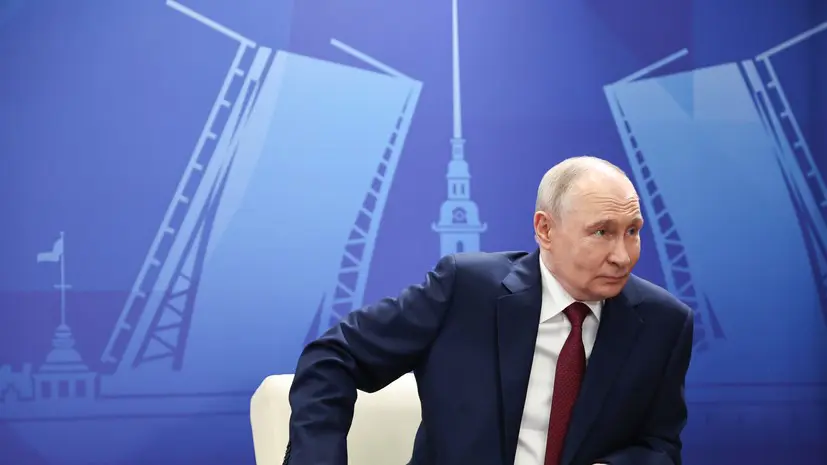 Путин сообщил, что бегло посмотрел письмо Зеленского