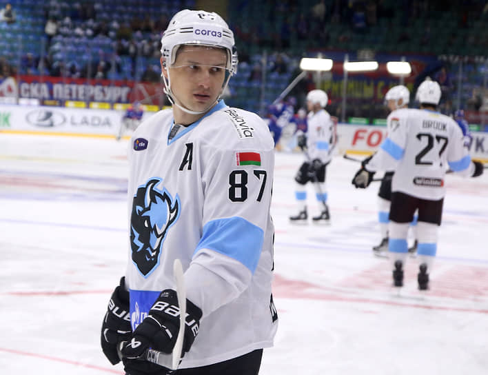 Вадим Шипачев во время матча СКА (Санкт-Петербург) – «Динамо (Минск), 10 октября.