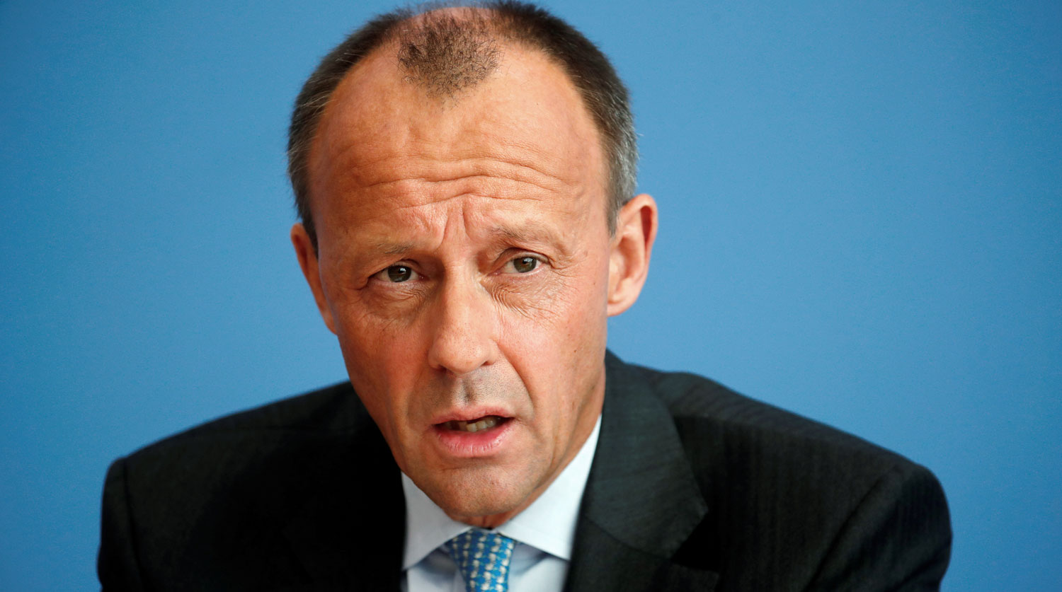 Германский политик делает громкие заявления о России FILE PHOTO: German conservative Friedrich Merz from CDU holds a news conference in Berlin