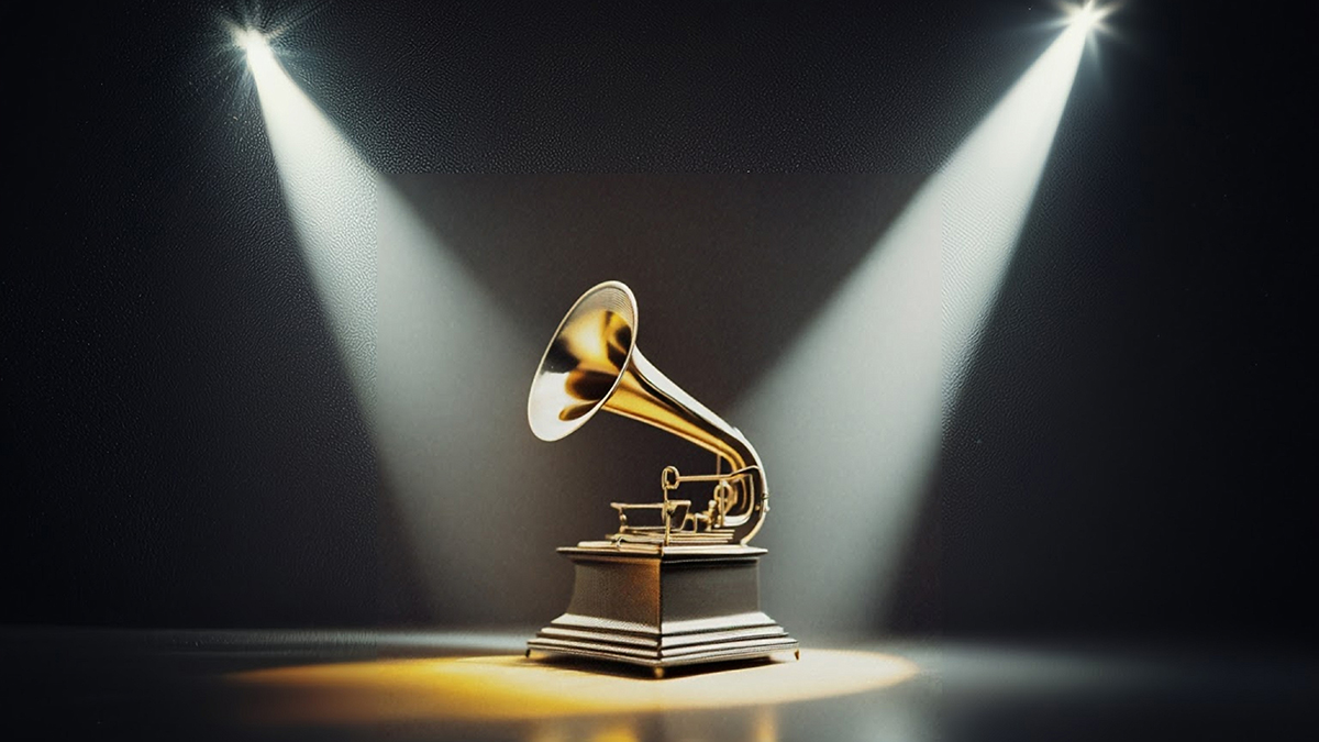Грандиозная церемония Грэмми собрала звезд мировой музыки Spotlight,And,A,Grammy,Award